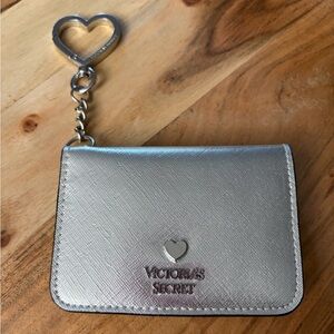 Victoria’s Secret Card Holder Silver Heart